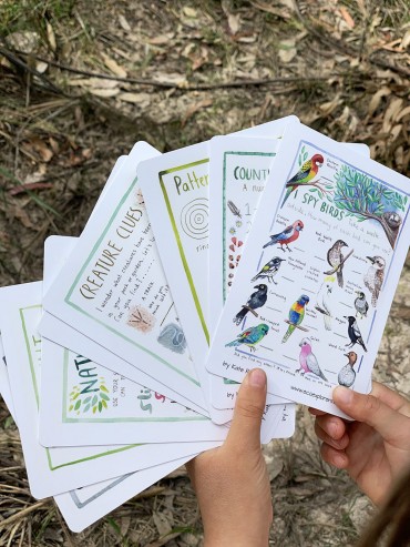 Nature Scavenger Hunt Cards (10) - Eco Explorers