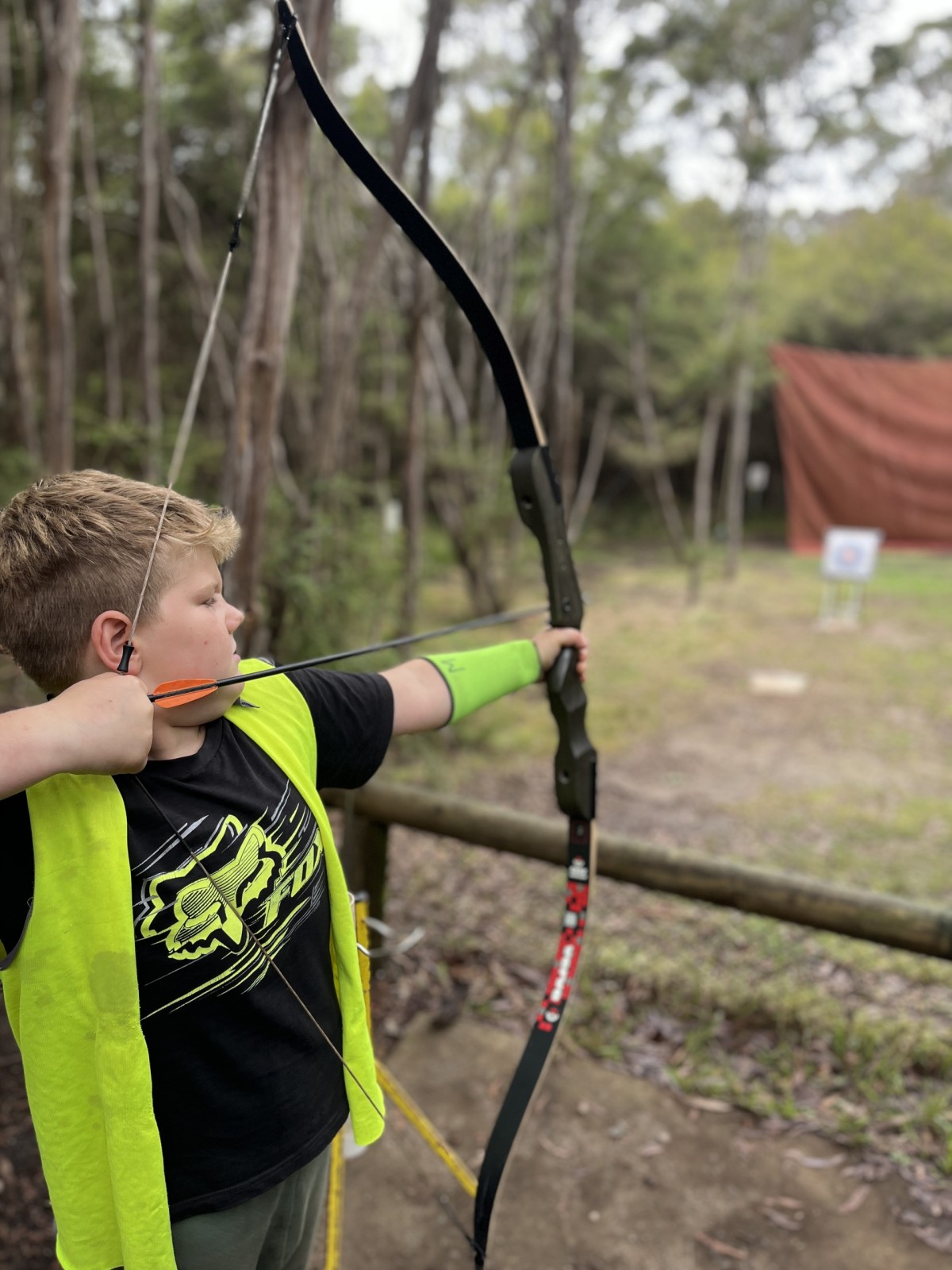 Wonga Park ReWild Your Child (9th April) ~ Archery Skills