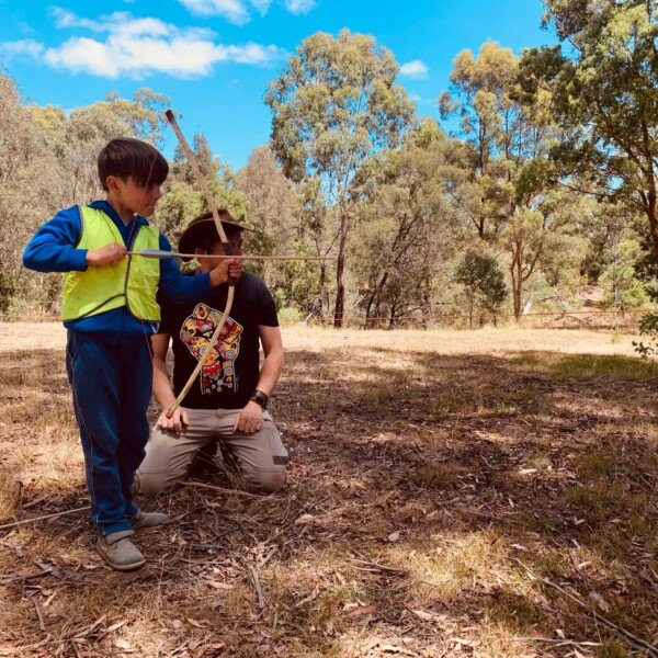 Wonga Park Forest School (22nd Jan) ~ Archery & DIY Bow & Arrow