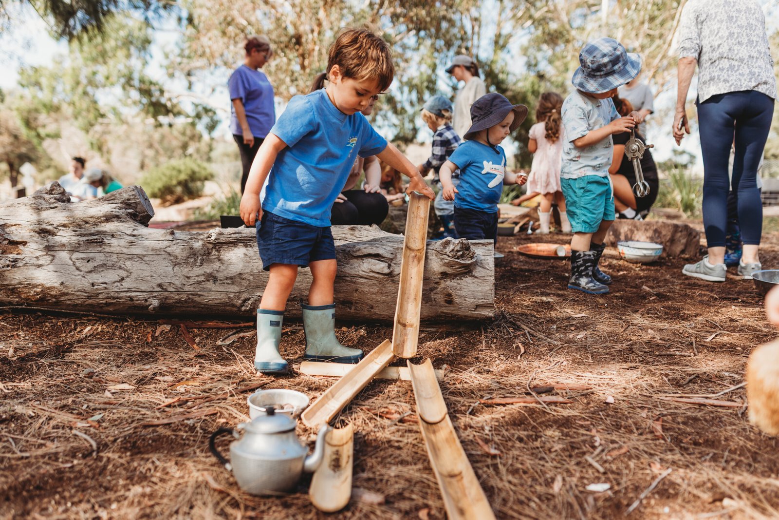 Templestowe Summer Sensory Play ~ Water, Potions & Nature Art!