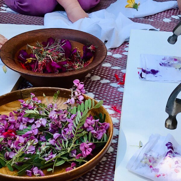 Burwood Bush Kids ~ Eco Nature Prints