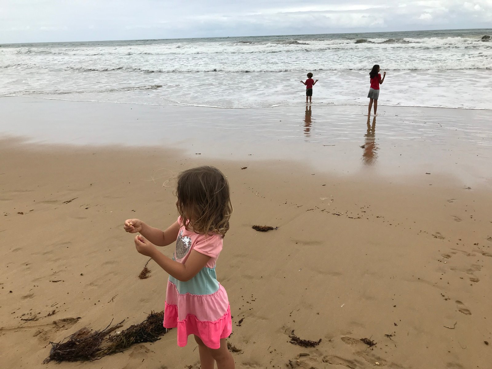 Summer beach play