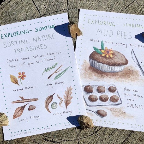 maths in nature cards