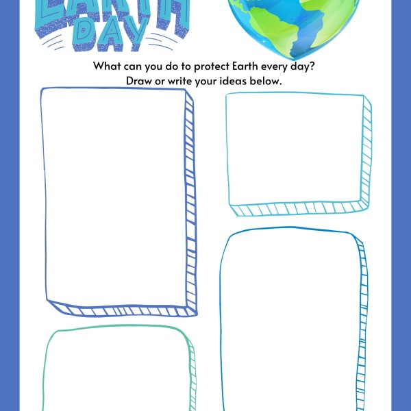 earth day printable worksheet